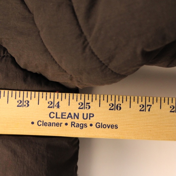 0258-Nova Men Puffer Jacket – Charcoal Gray Quilted Coat Size Medium - Picture 3 of 7